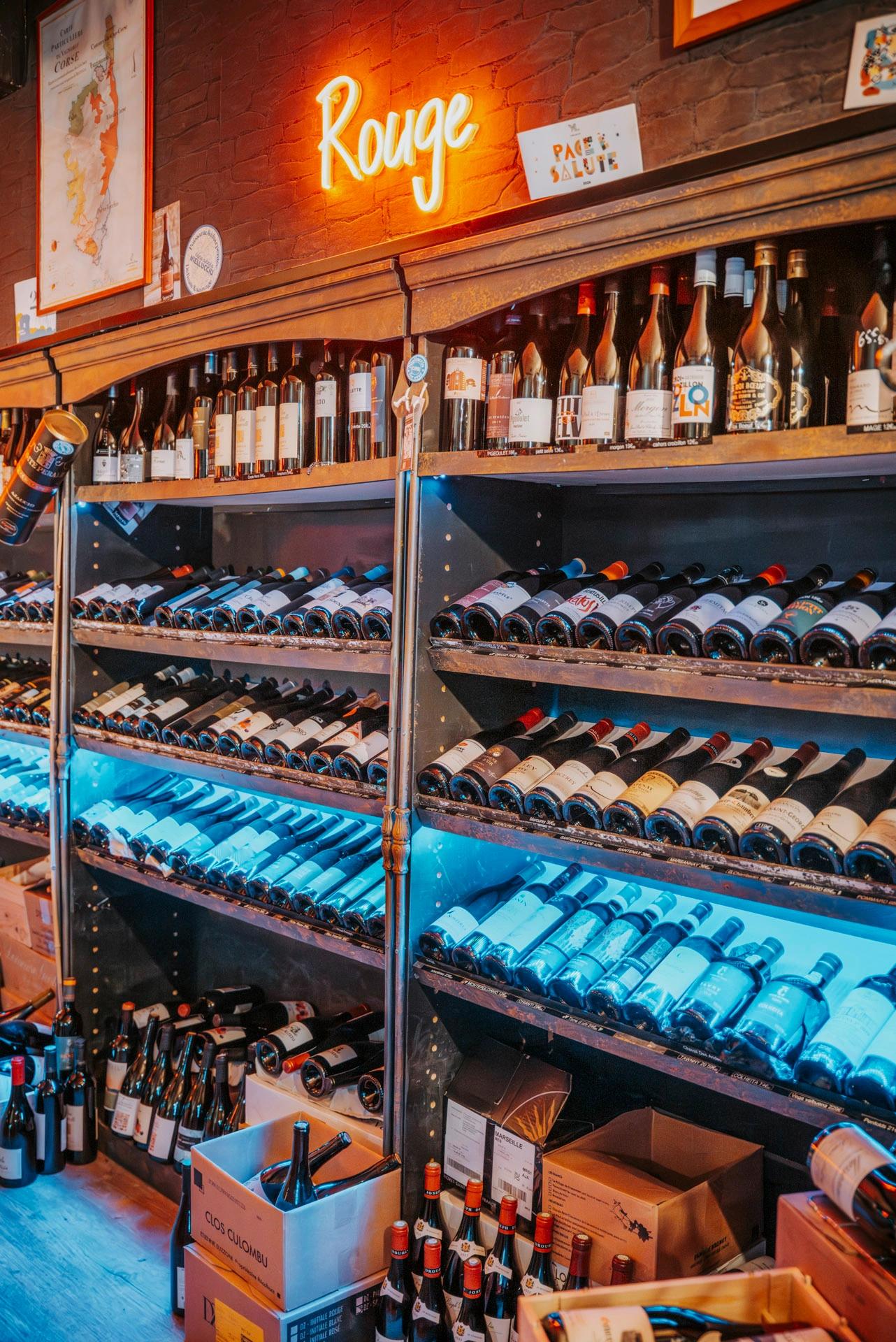Rayon de bouteilles - caviste à Bastia