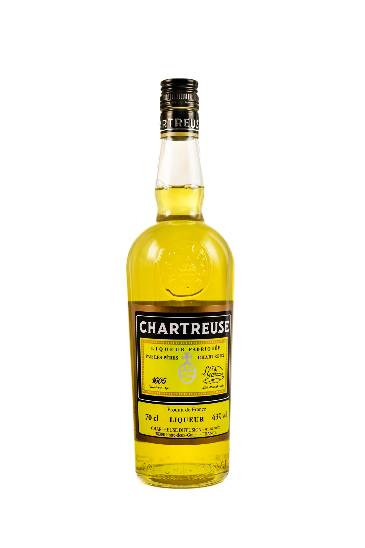 Pères Chartreux - Chartreuse Jaune 43° 