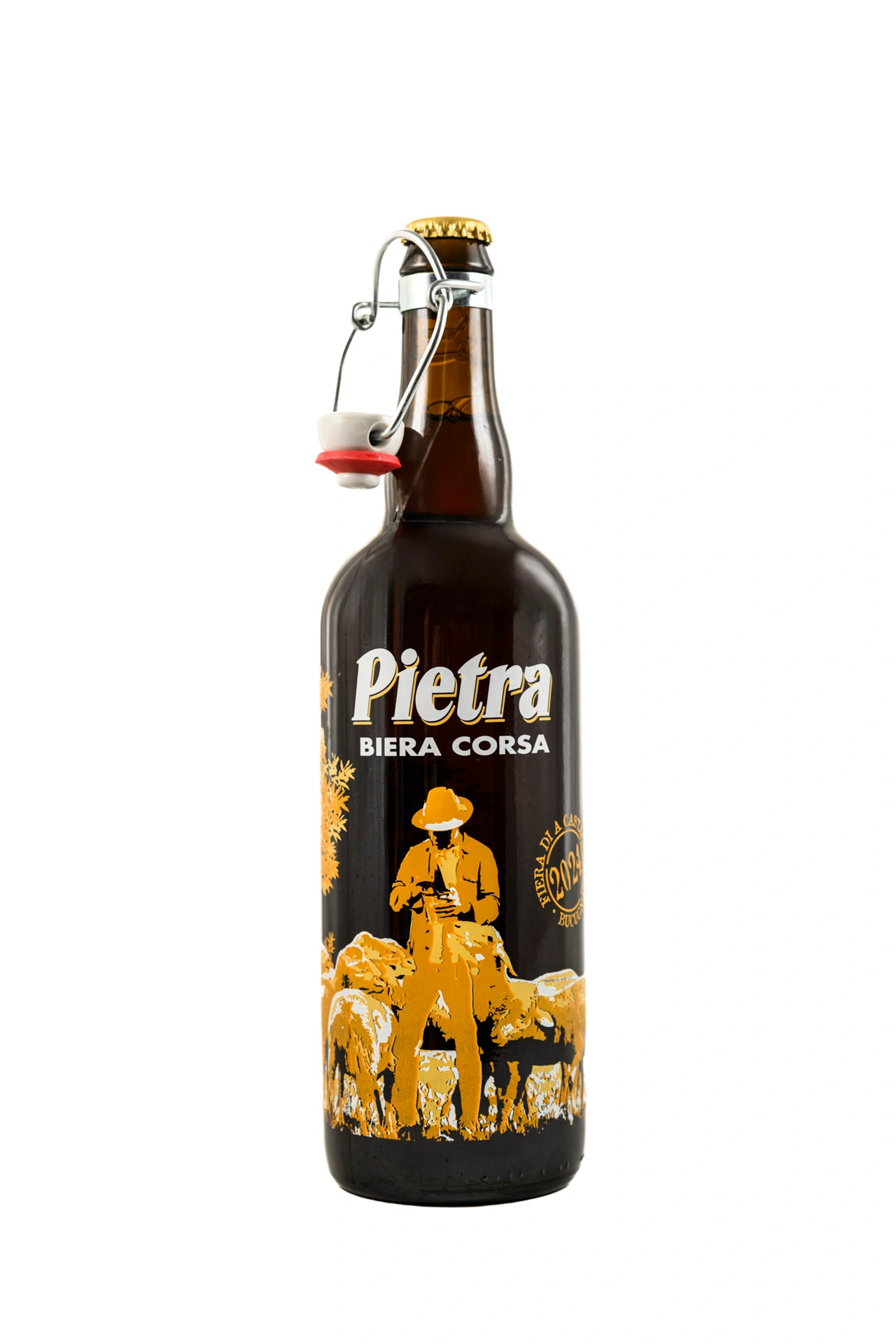 Bière Ambrée à la Châtaigne Cuvée Bocognano 75cl